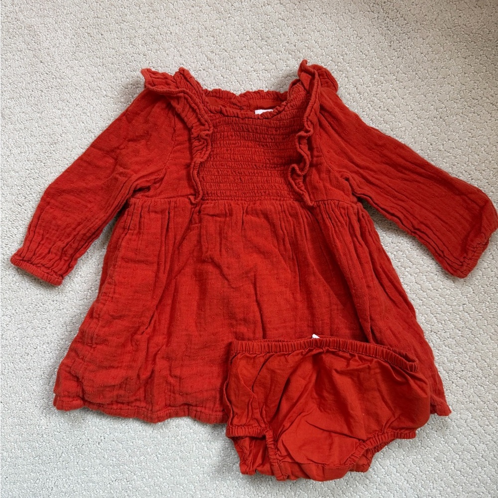 Baby GAP Vibrant Orange Baby Outfit